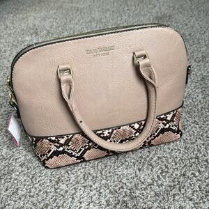 Isaac Mizrahi Women’s Tan Snakeskin Purse‎ Handbag